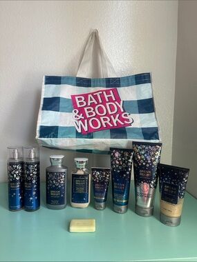 Bath & Body Works Dream Bright Limited Edition Collection-set 9 items w/B&BW bag